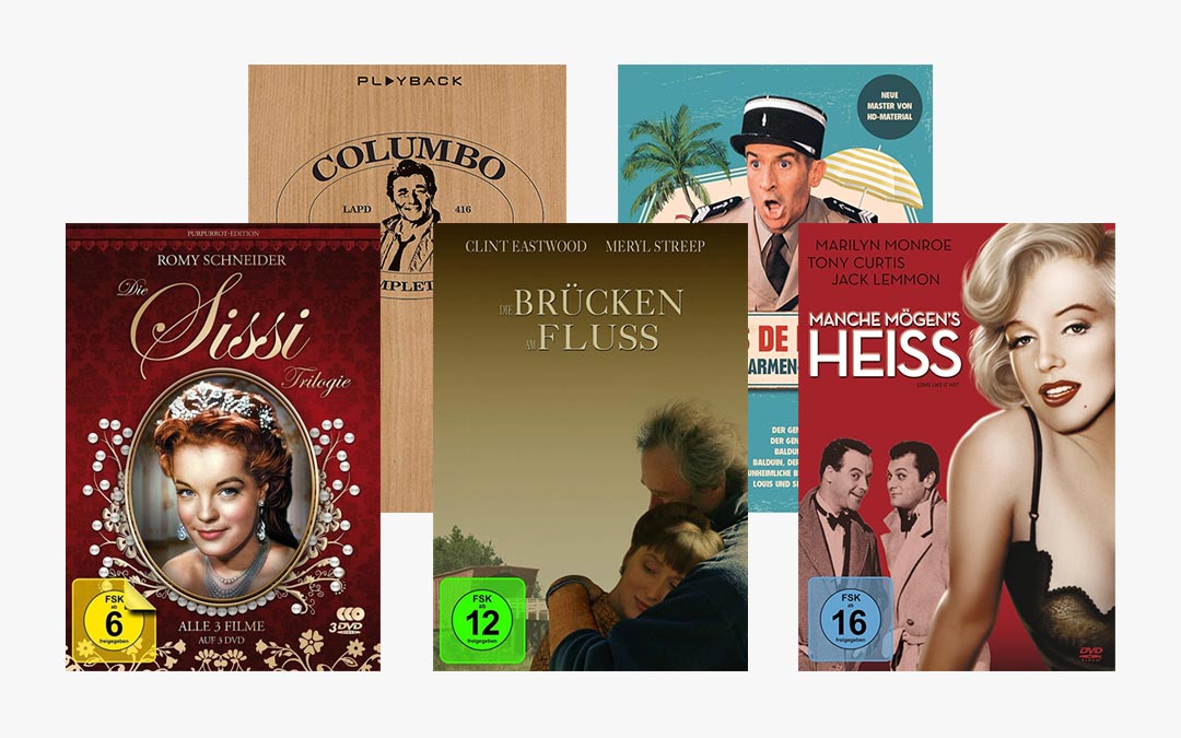DVDs für Senioren – Filmklassiker für gemütliche Abende